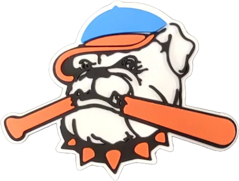 Hit Dogs Puff Helmet Sticker