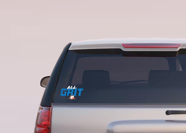 Hit Dogs Car Sticker