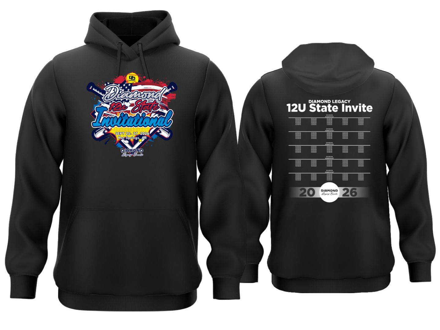 Tournament Fleece Hoodie - 12u Invitational