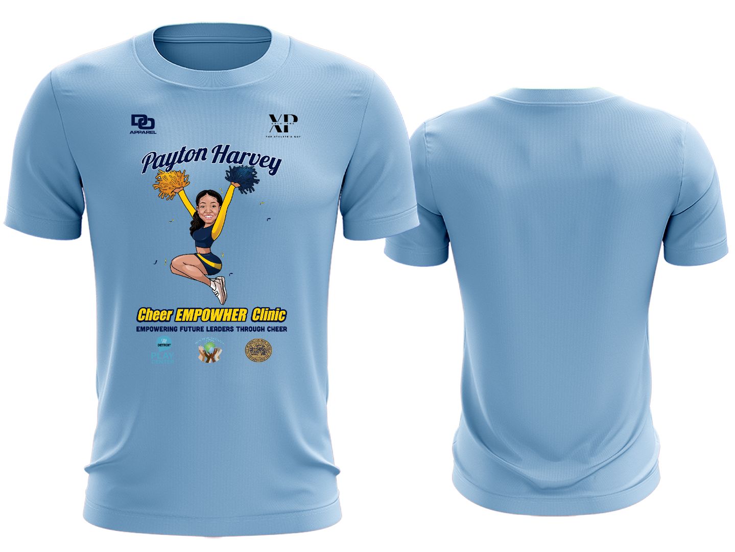 Dri-Fit Team Tee - Light Blue
