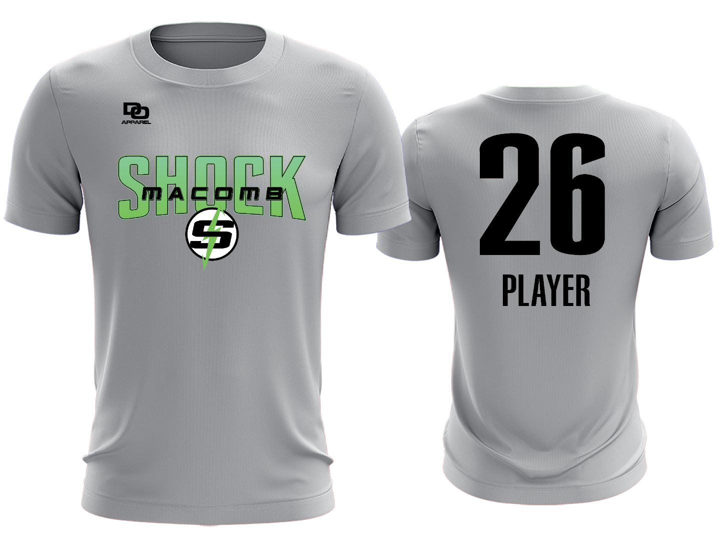 Dri-Fit Team Tee - Silver