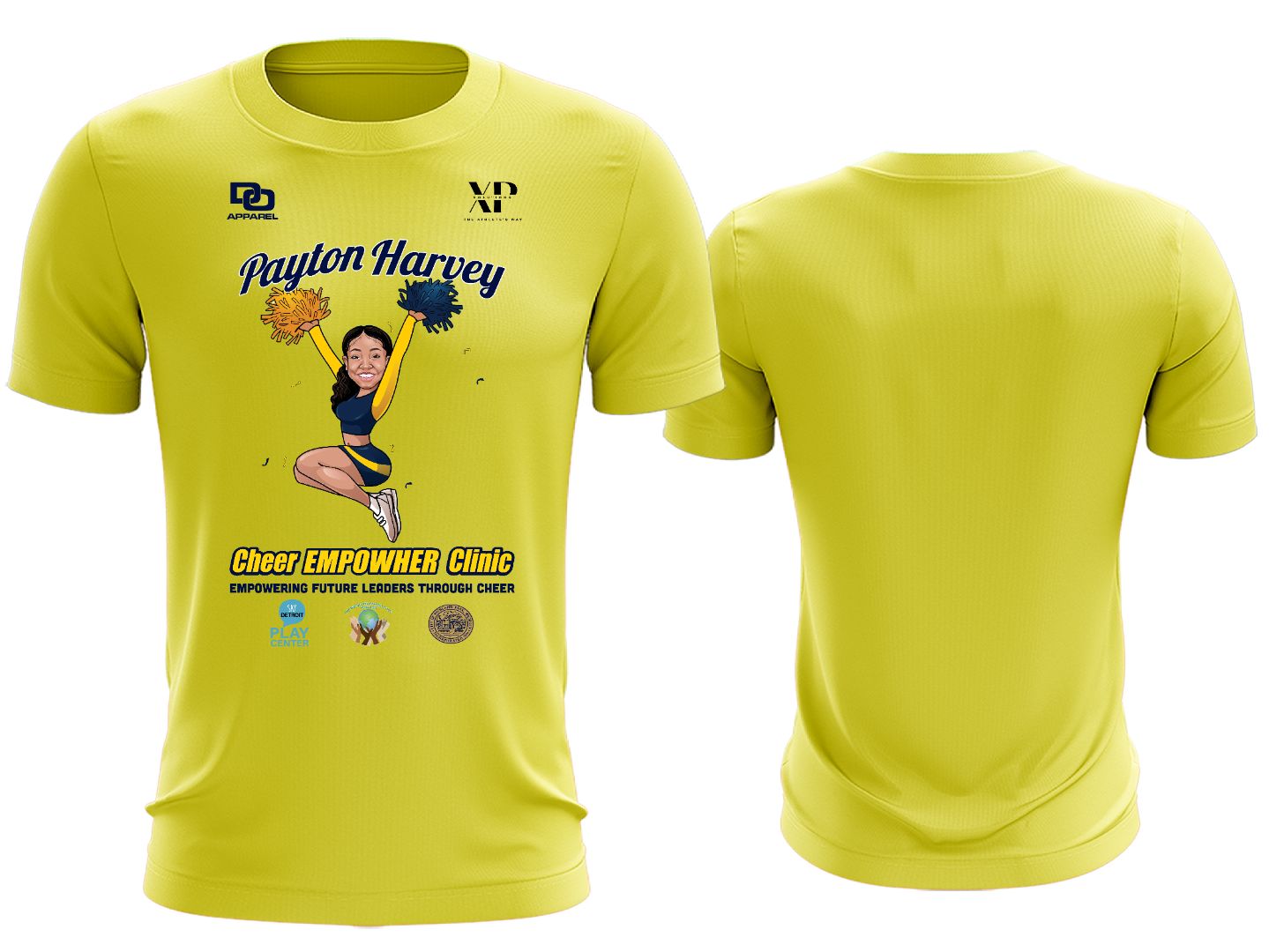 Dri-Fit Team Tee - Light Yellow