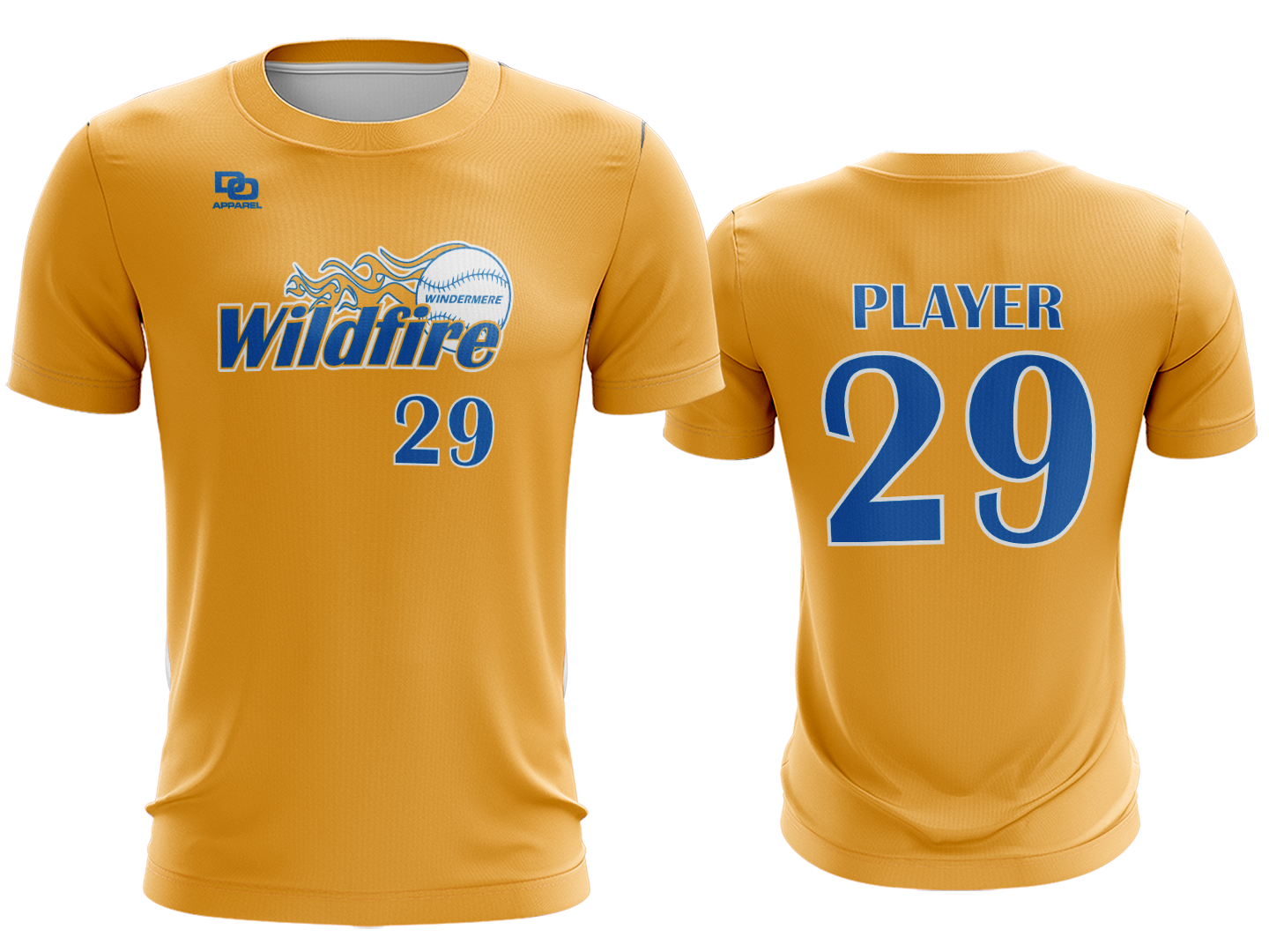 Dri-Fit Team Tee - Gold