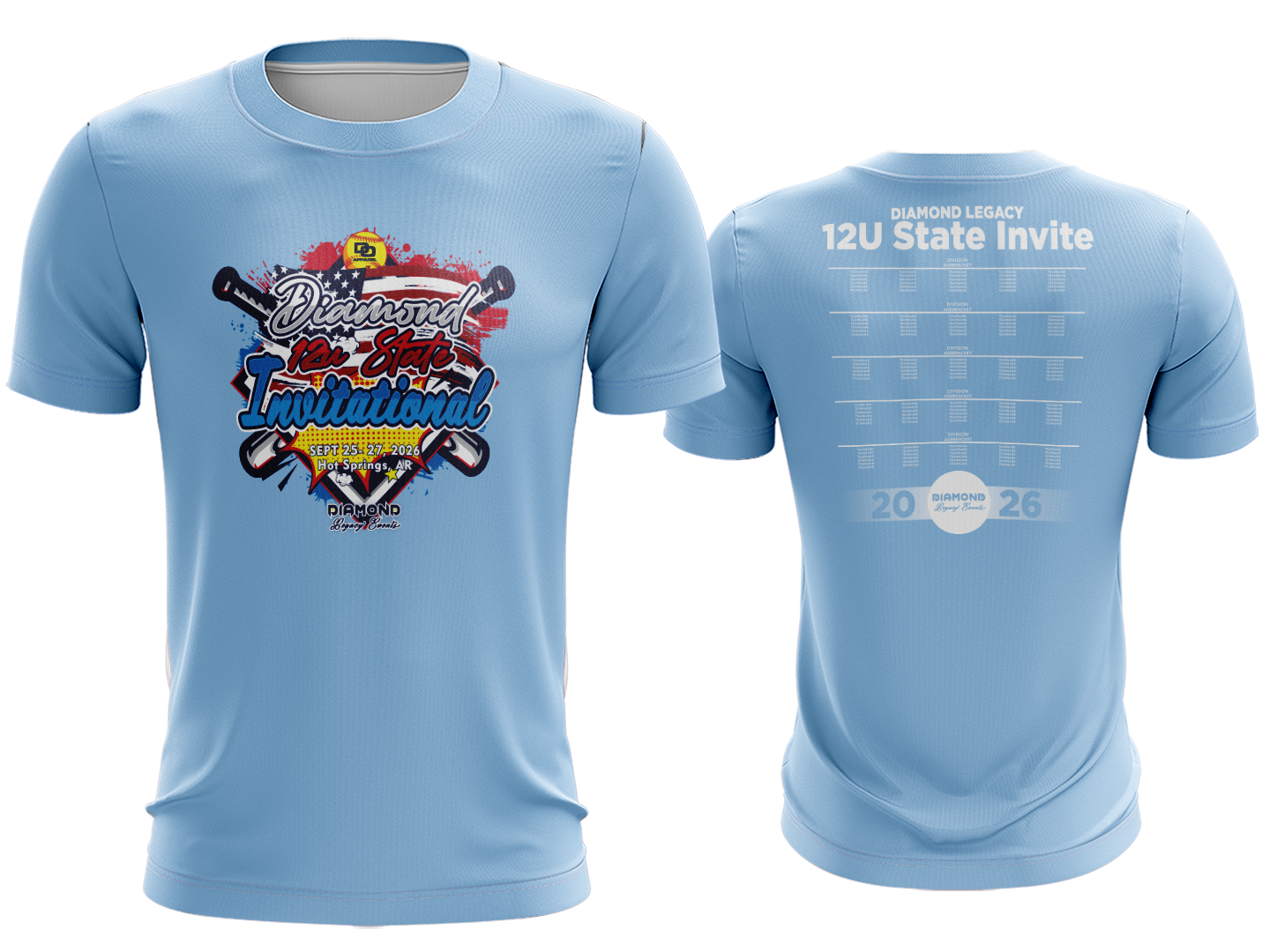 Tournament Tee - 12u State Invitational Columbia
