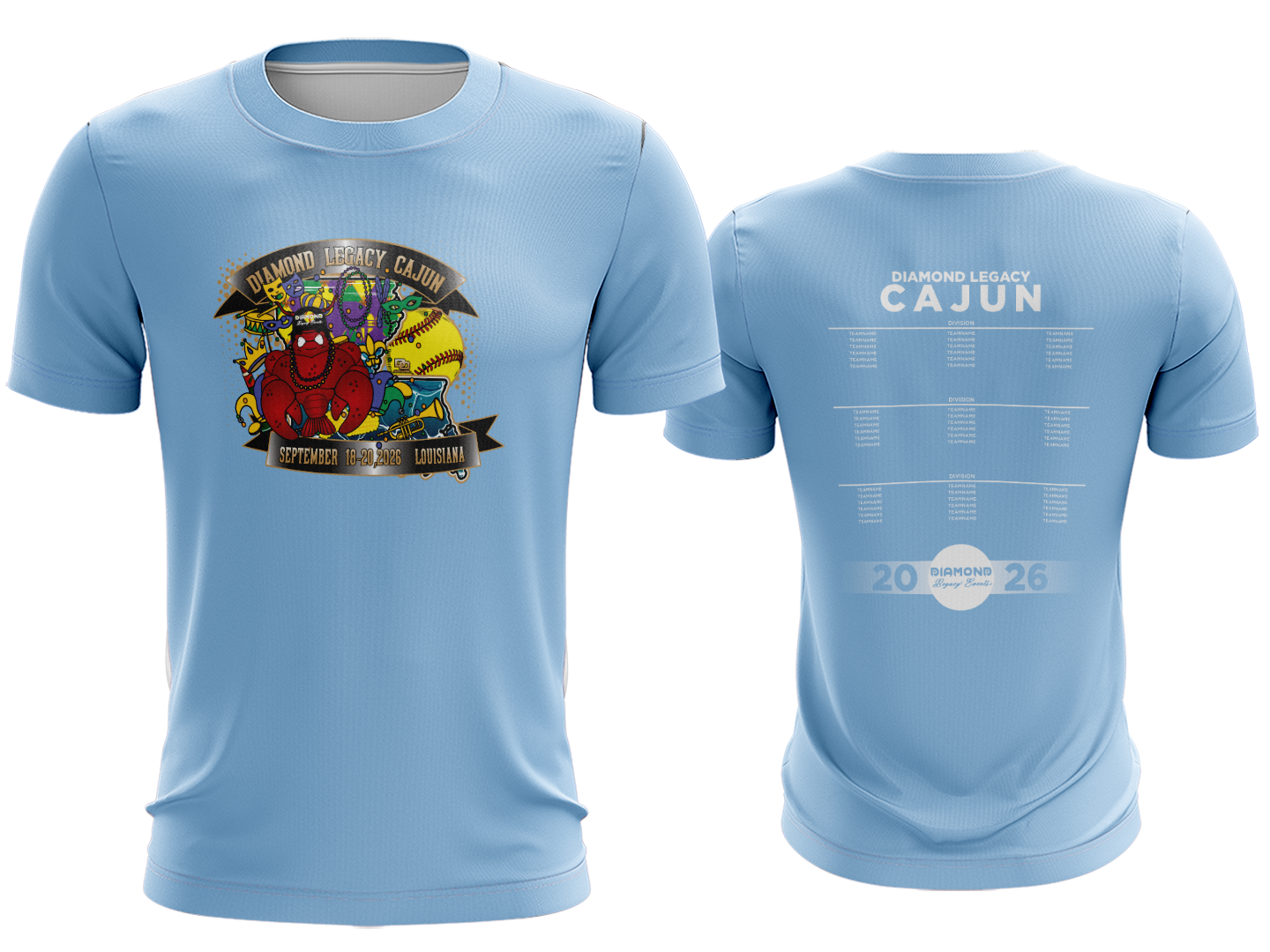 Tournament Tee - The Cajun Columbia