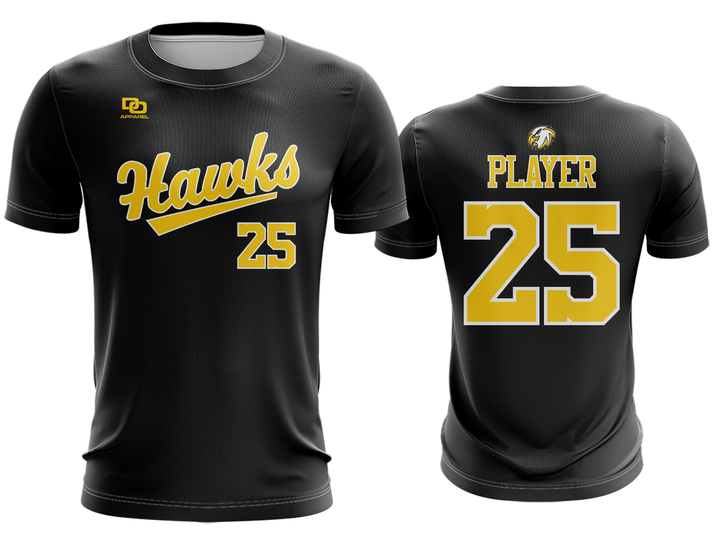 Dri-Fit Team Tee - Black