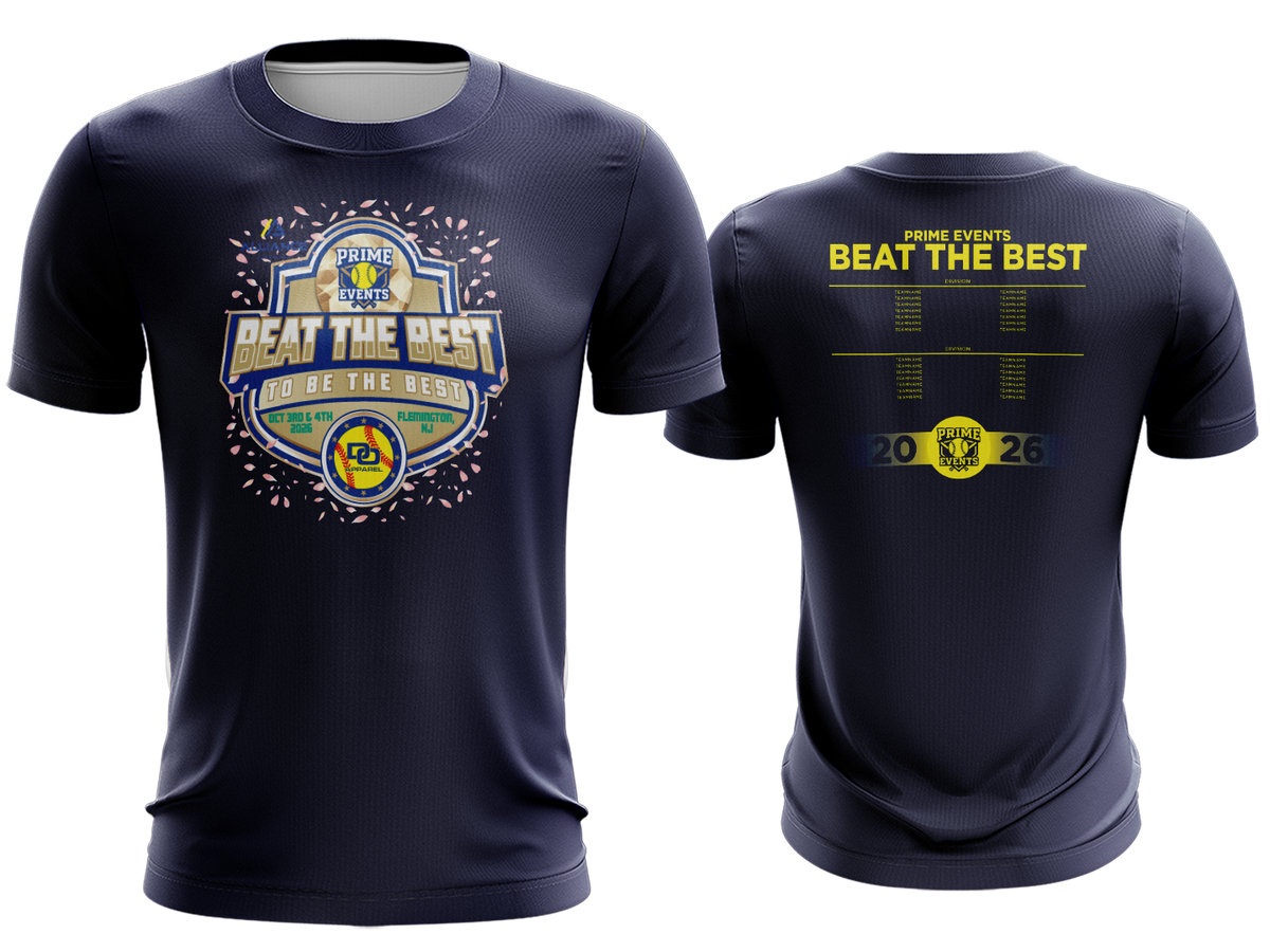 Tournament Tee - Beat the Best Navy