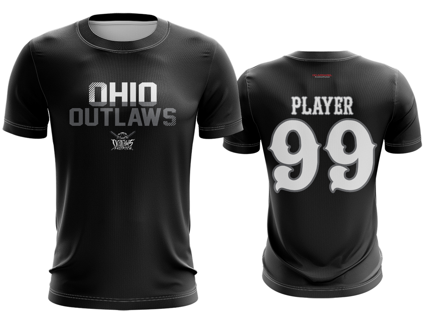 Dri-Fit Team Tee - Black Practice Jersey