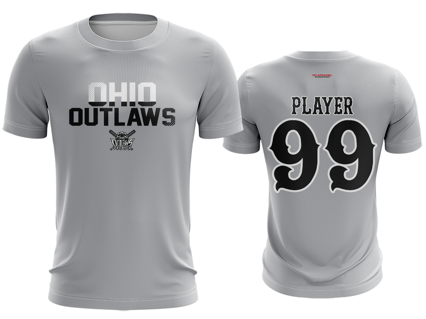 Dri-Fit Team Tee - Silver Practice Jersey