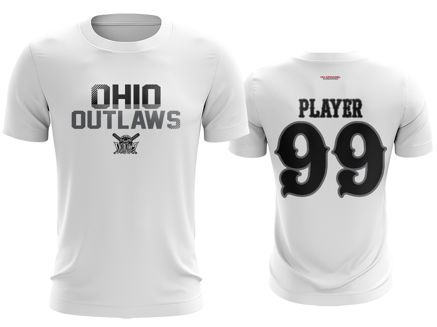 Dri-Fit Team Tee - White Practice Jersey