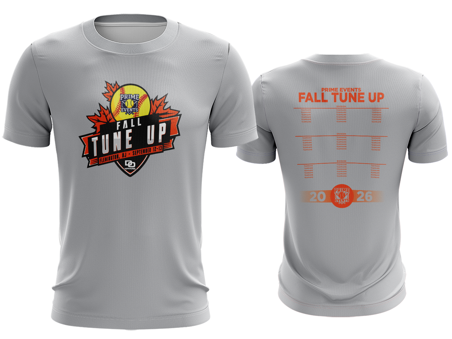 Tournament Tee - Fall Tune Up Silver