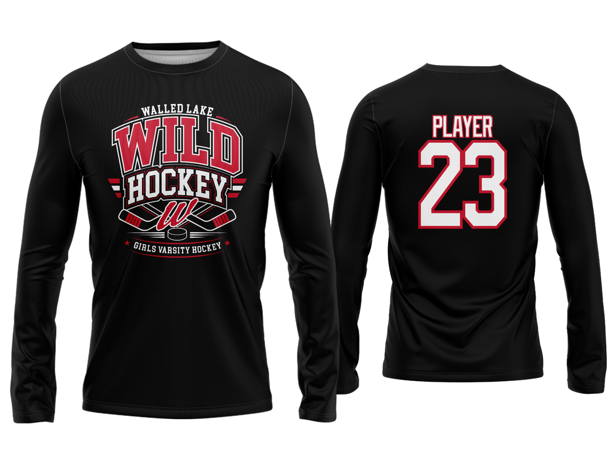 Cooling Performance Long Sleeve Tee - Black