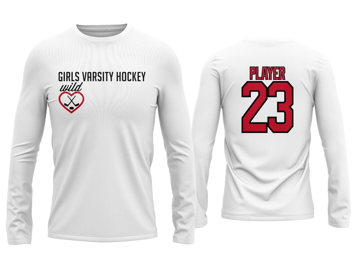 Cooling Performance Long Sleeve Tee - White