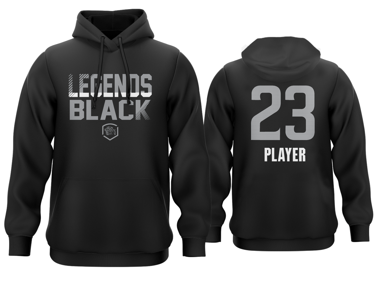 Team Fleece Hoodie - Black