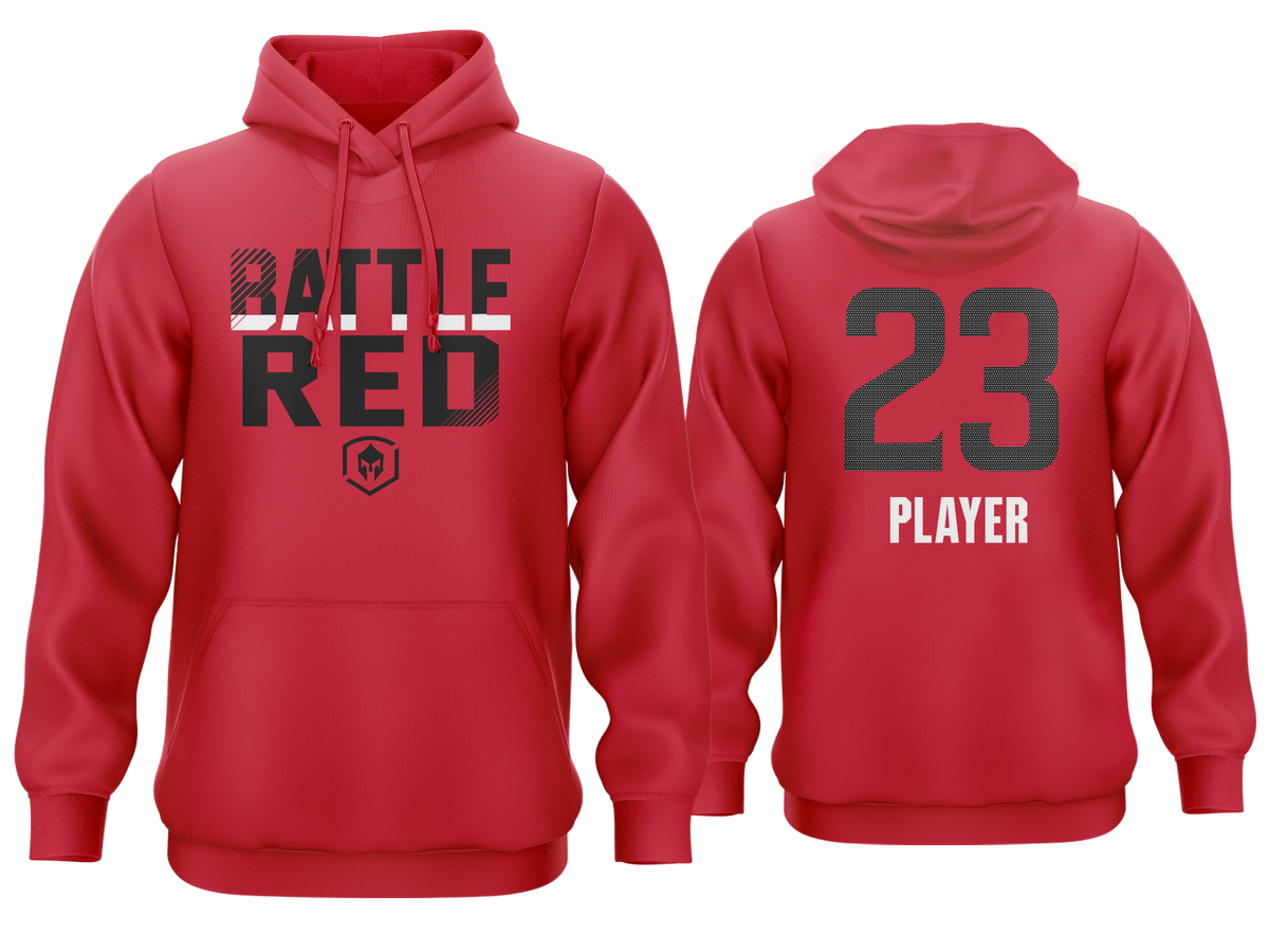 Team Fleece Hoodie - Red