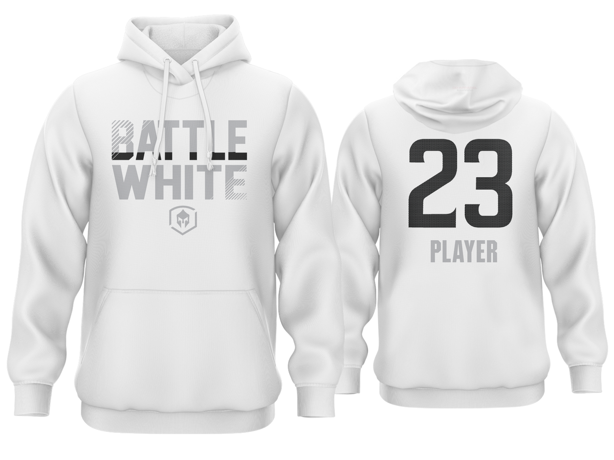 Team Fleece Hoodie - White