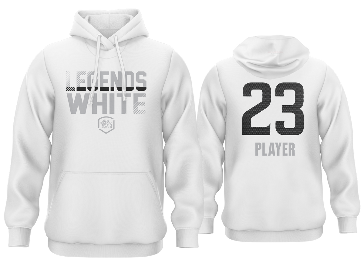 Team Fleece Hoodie - White
