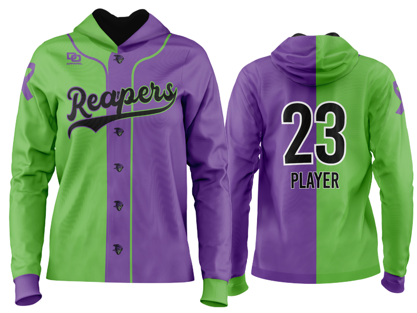 Custom Team Hoodie - Split