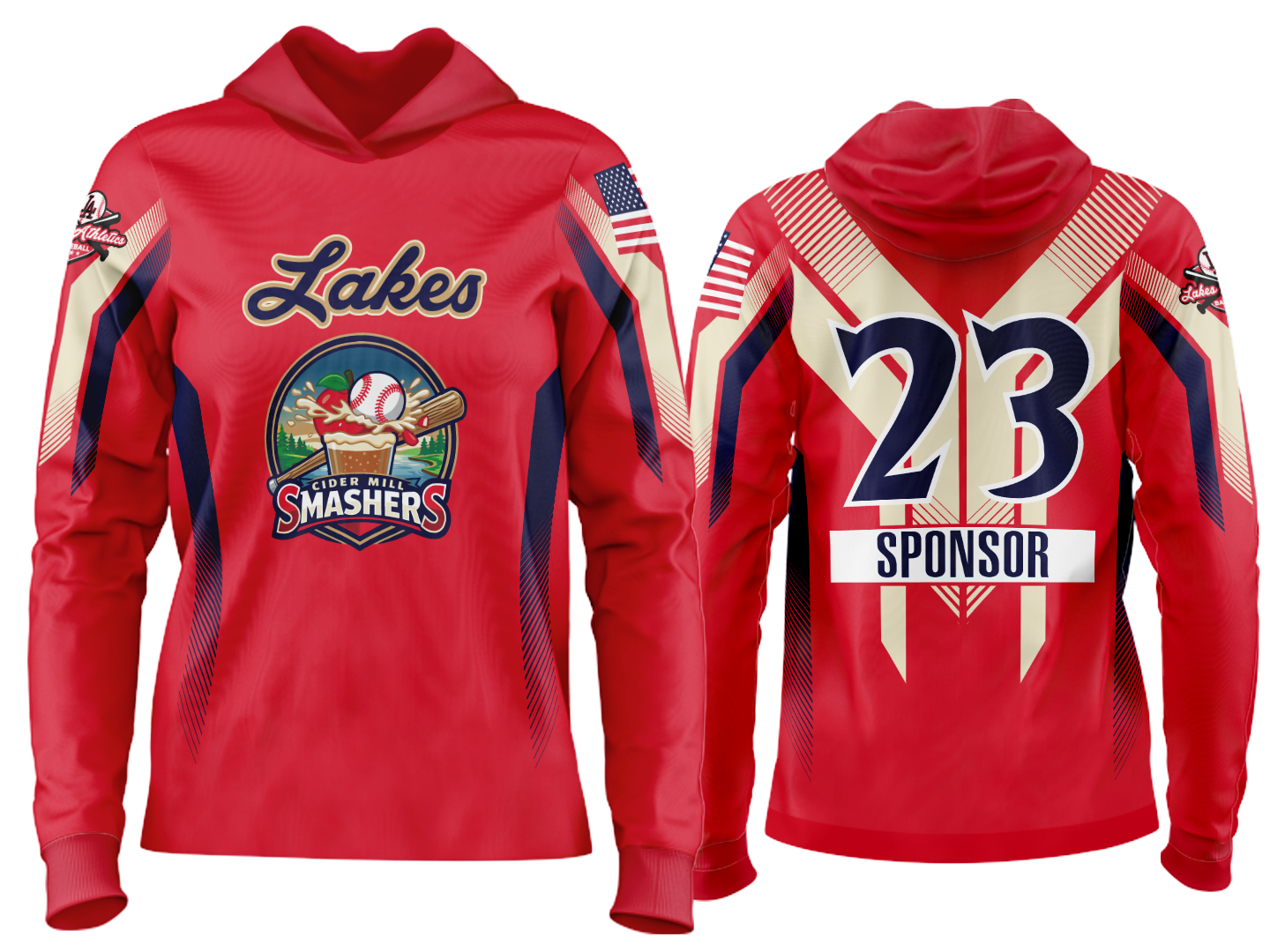 Custom Team Hoodie -Cider Mill Smashers
