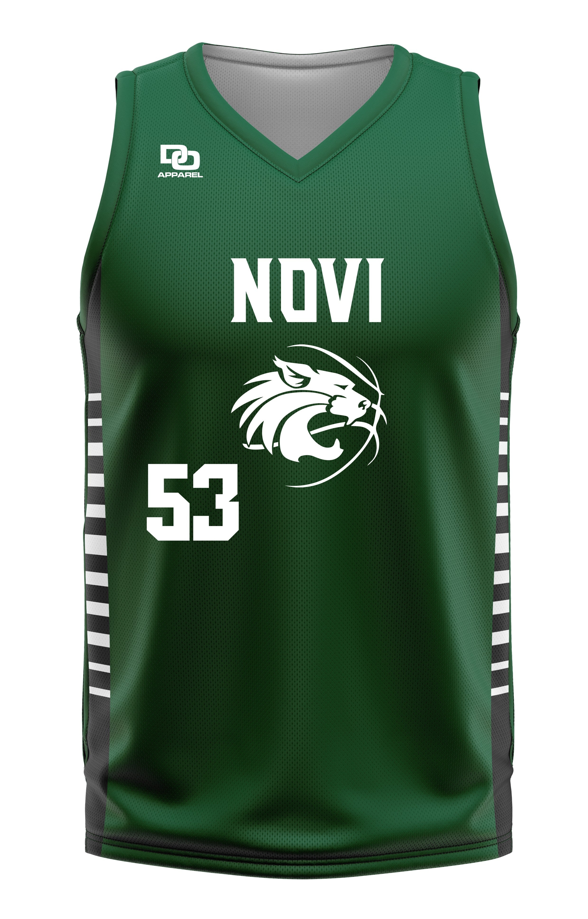 Custom V-Neck Jersey - Green