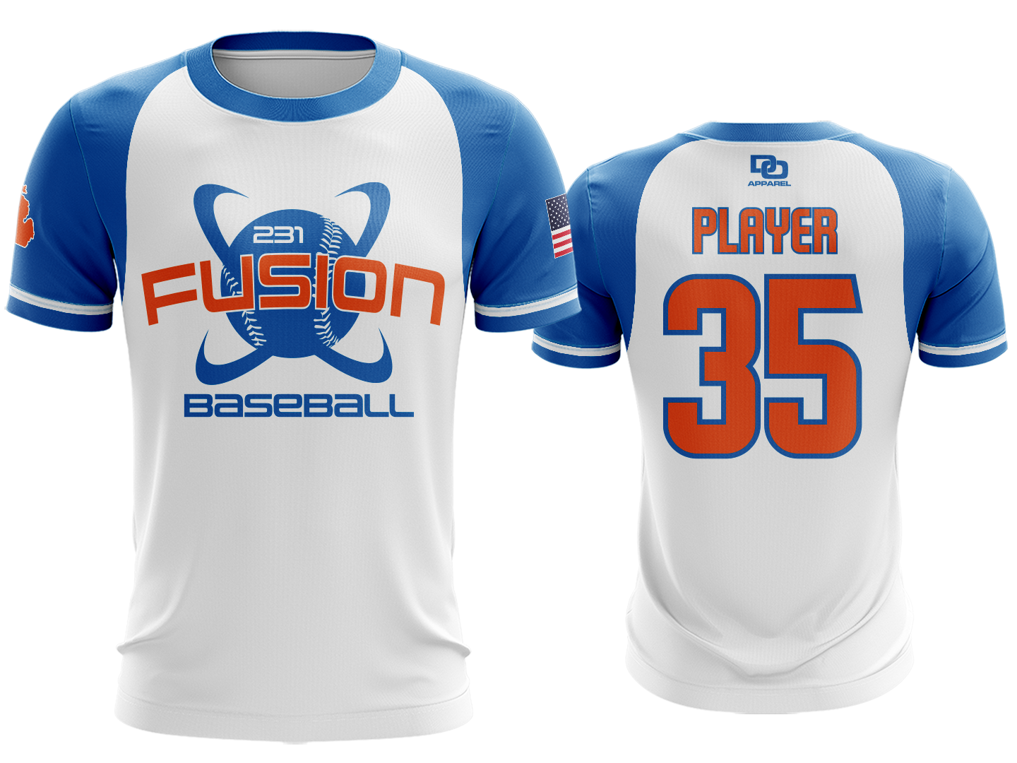 Custom Crew Jersey - White