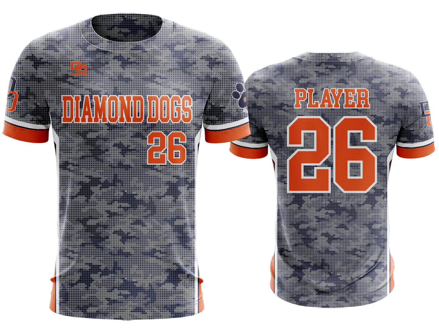 Custom Crew Jersey - Camo
