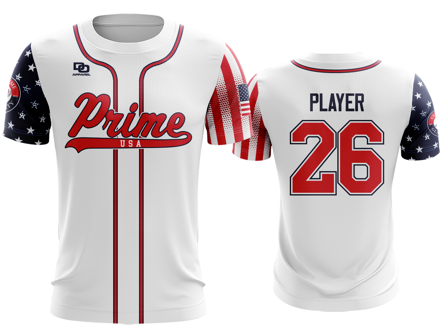 Custom Crew Jersey - USA
