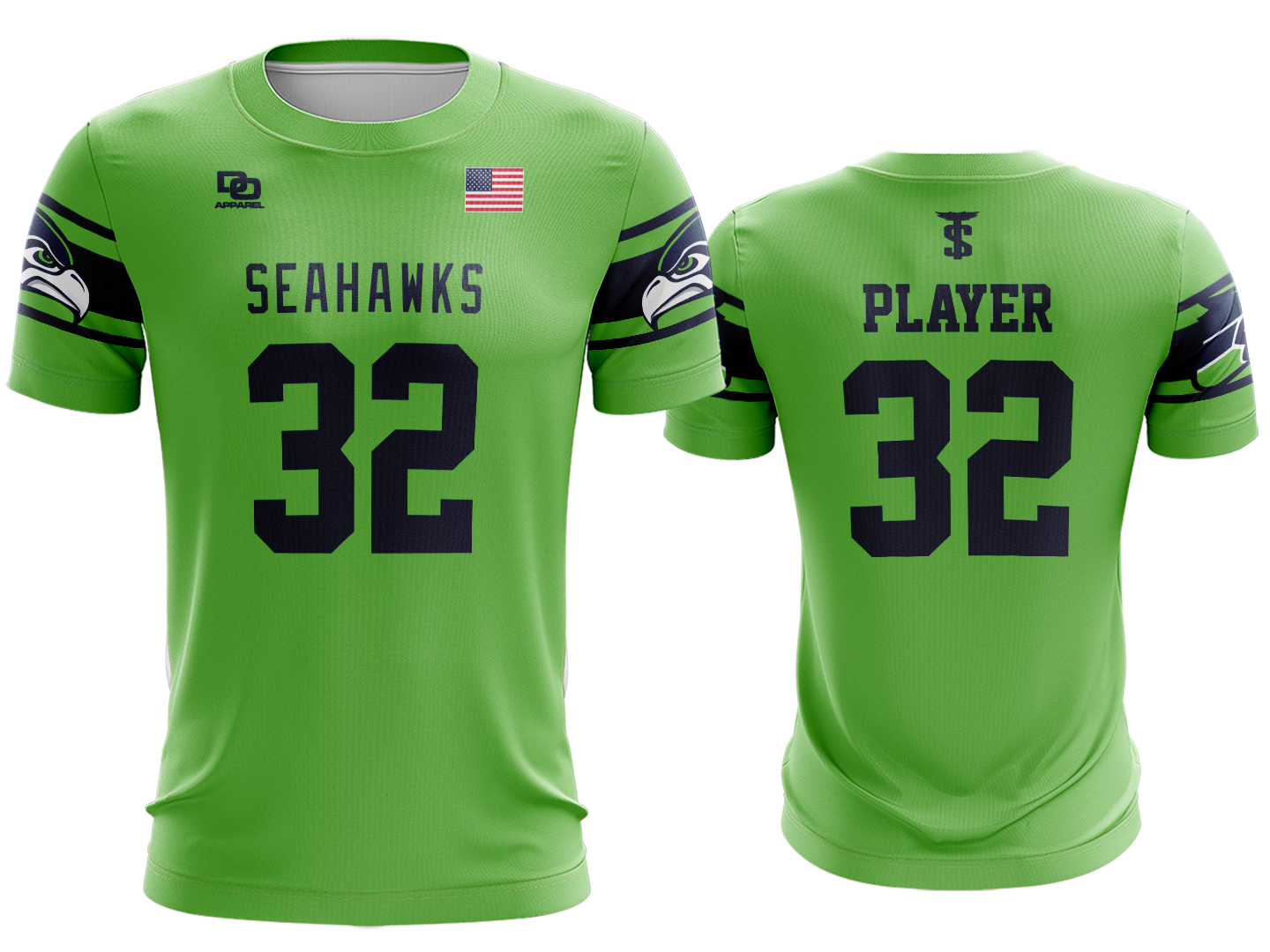 Custom Crew Jersey - Lime