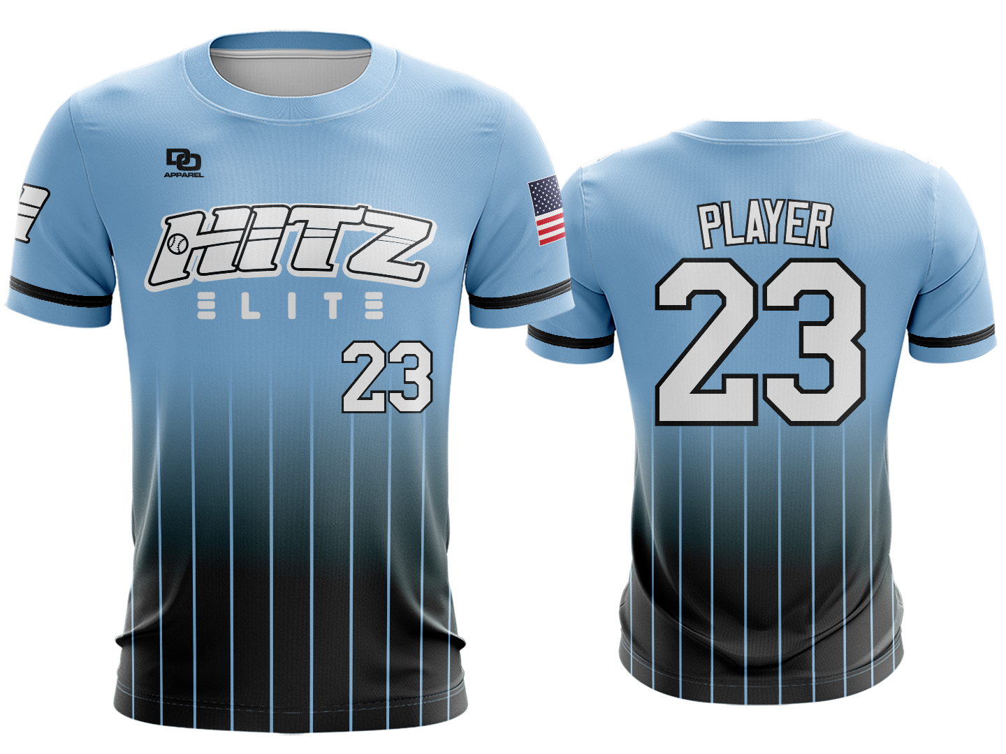 Custom Crew Jersey - Fade