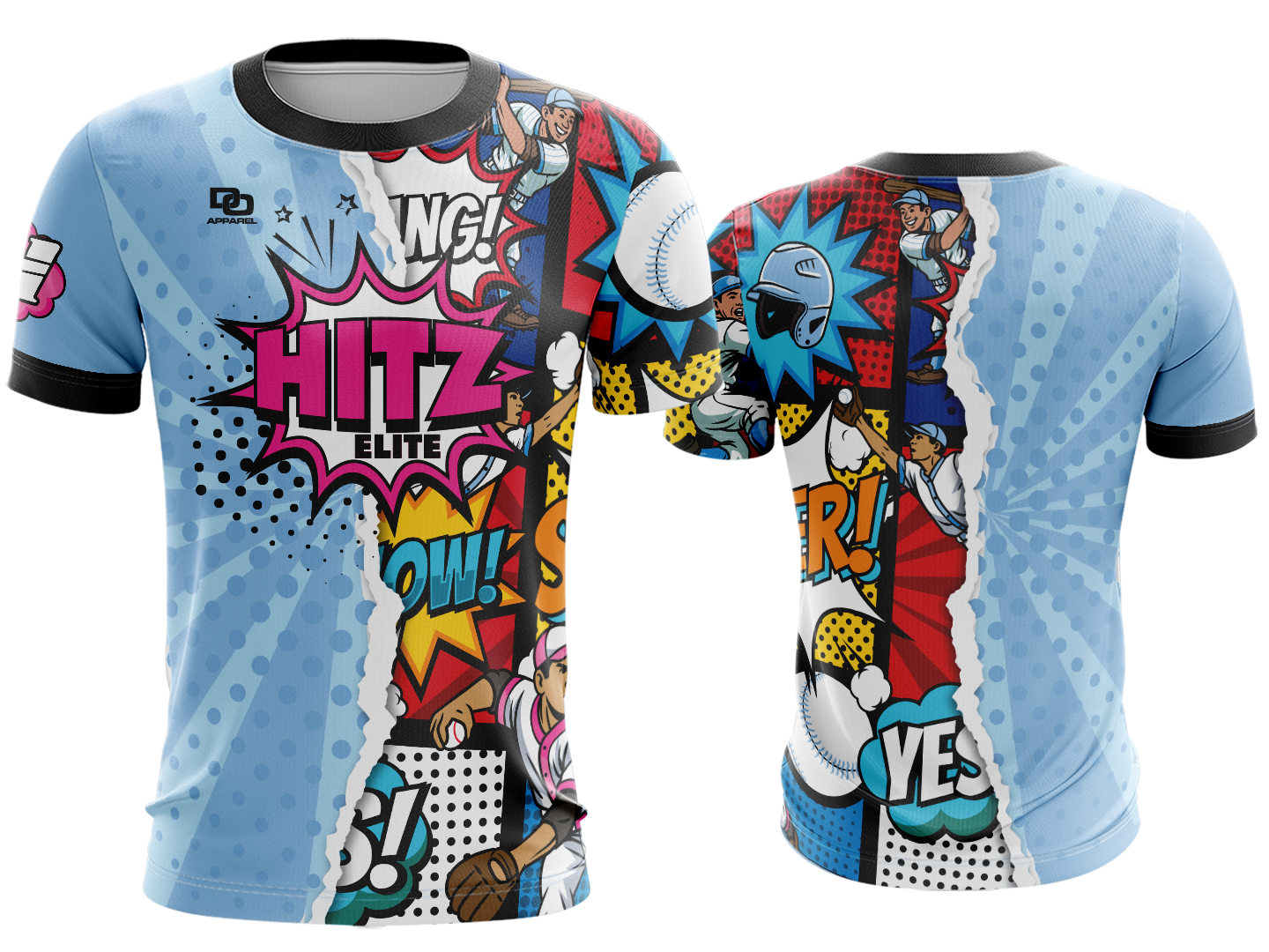 Custom Crew Jersey - Comic