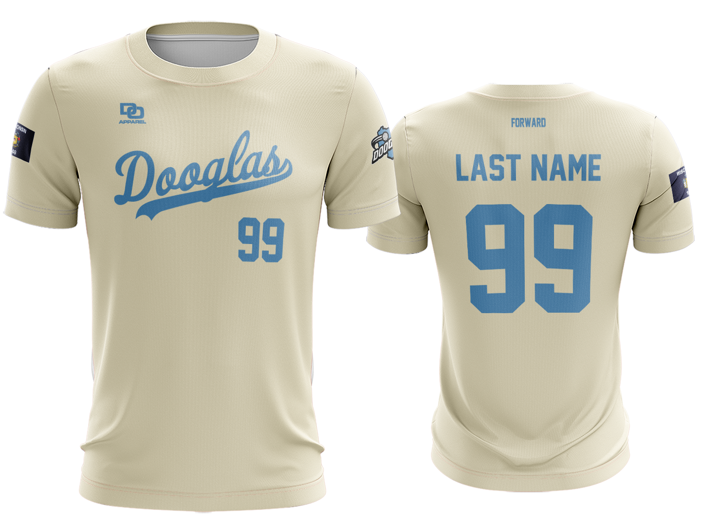 Custom Crew Jersey - Cream