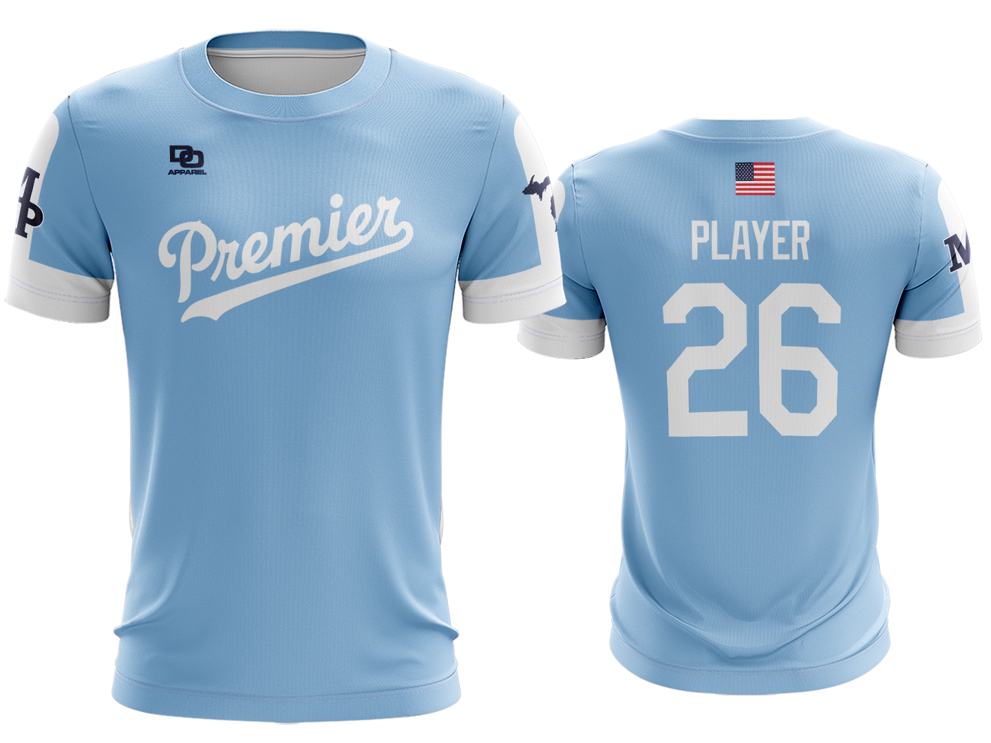 Custom Crew Jersey - Columbia