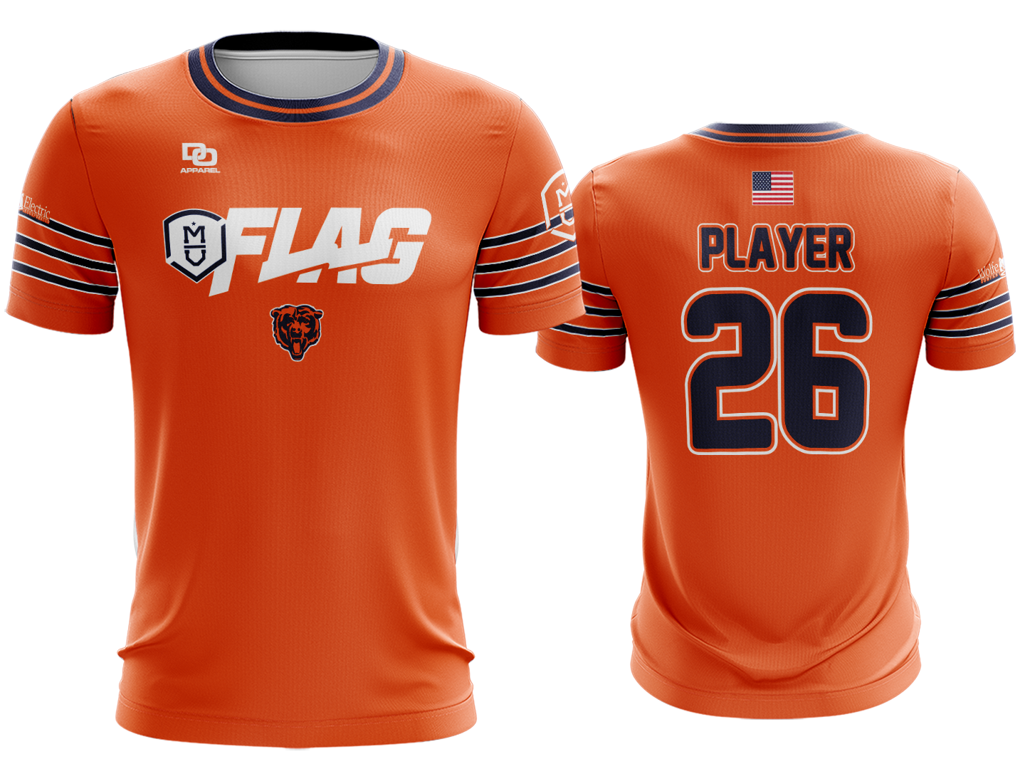 Millard Custom Crew Jersey - Bears