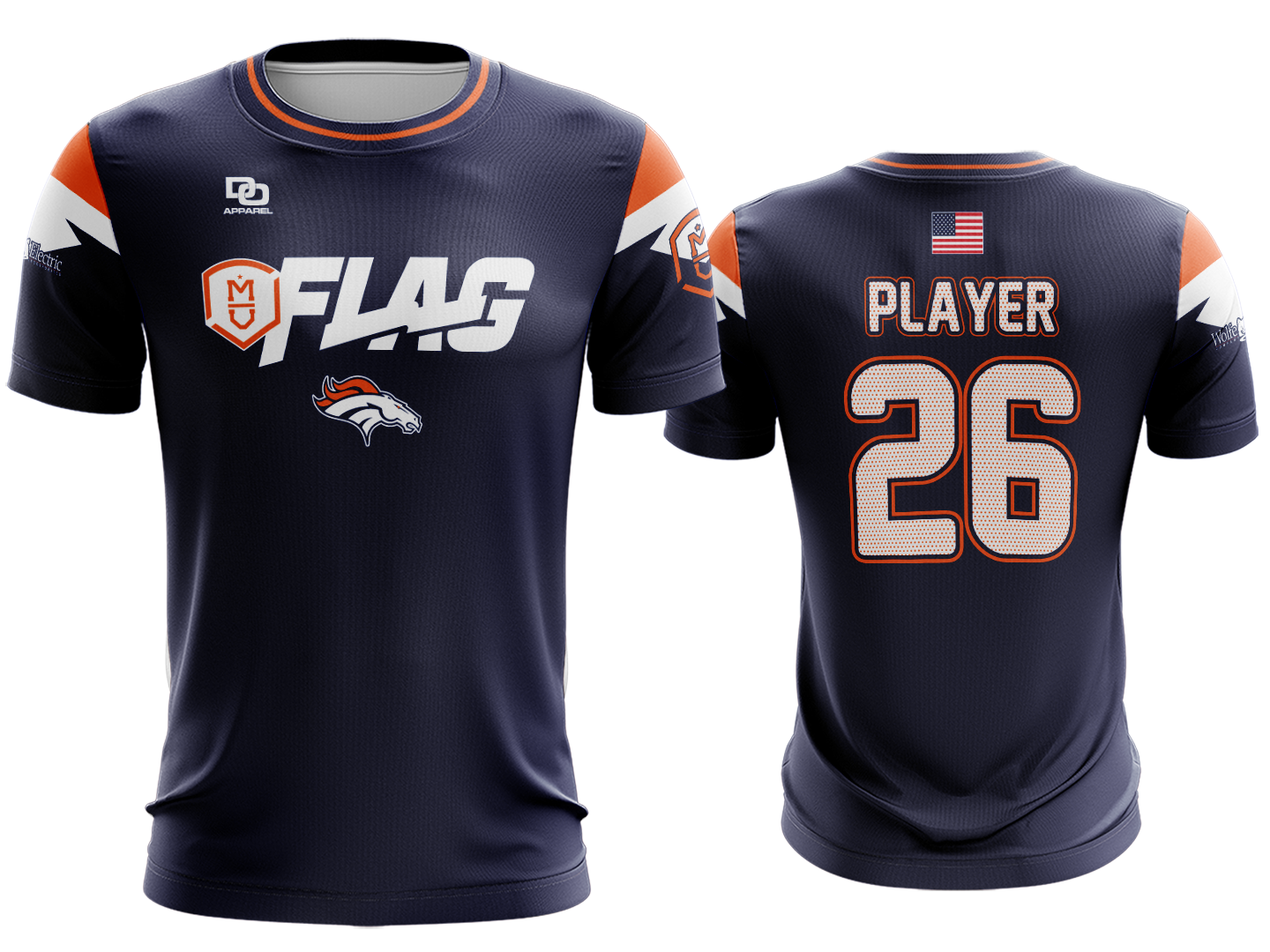 Millard Custom Crew Jersey - Broncos