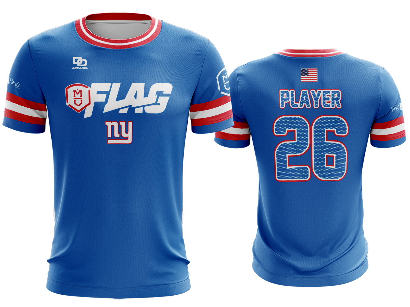 Millard Custom Crew Jersey - Giants