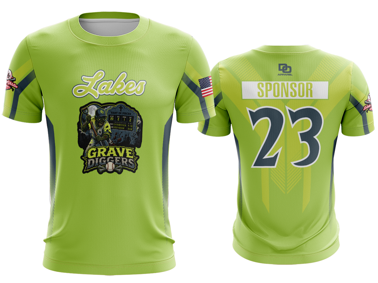 Custom Crew Jersey - Grave Diggers
