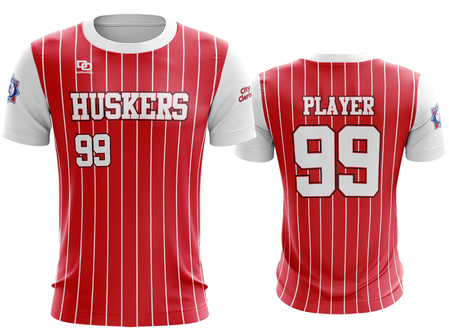 Custom Crew Jersey - Huskers