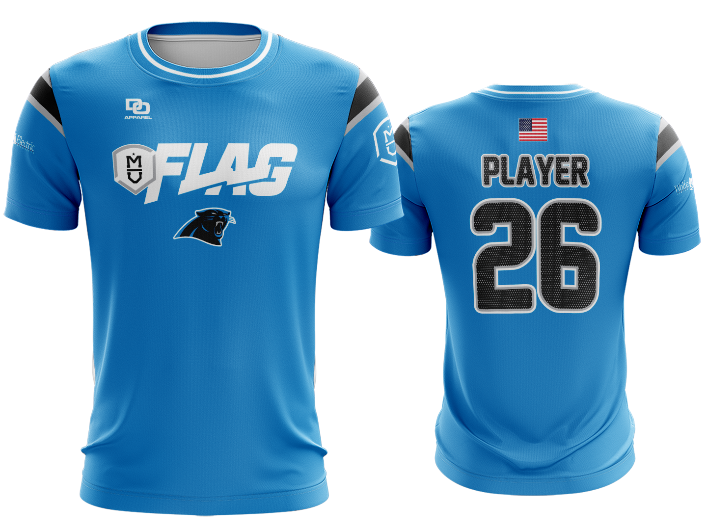 Millard Custom Crew Jersey - Panthers