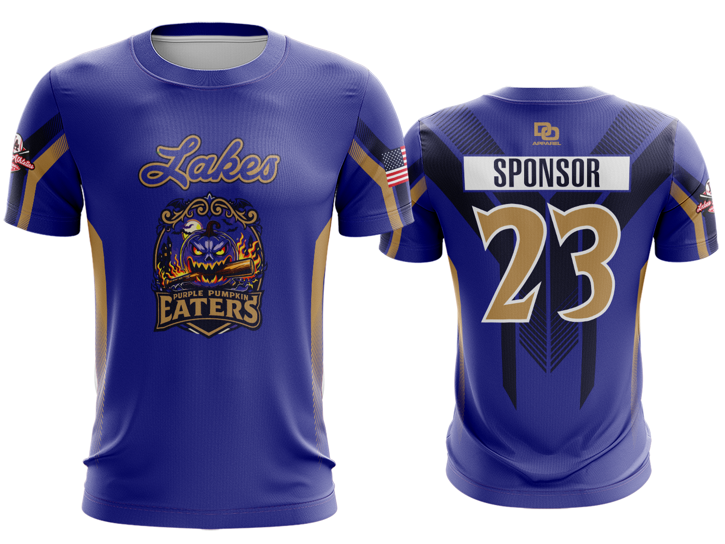 Custom Crew Jersey - Purple Pumpkin Eaters