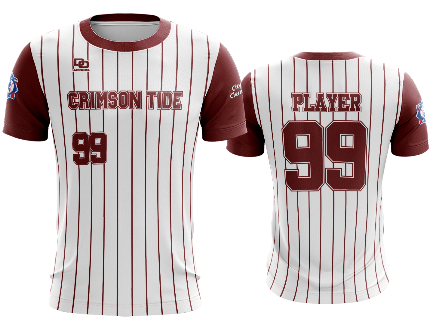 Custom Crew Jersey - Crimson Tide