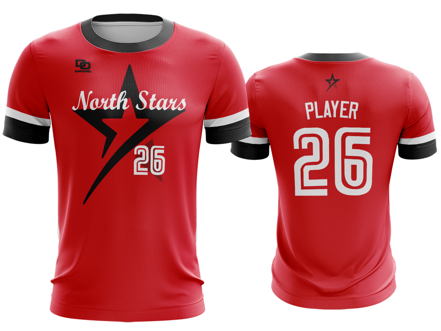 Custom Crew Jersey - Jays Red