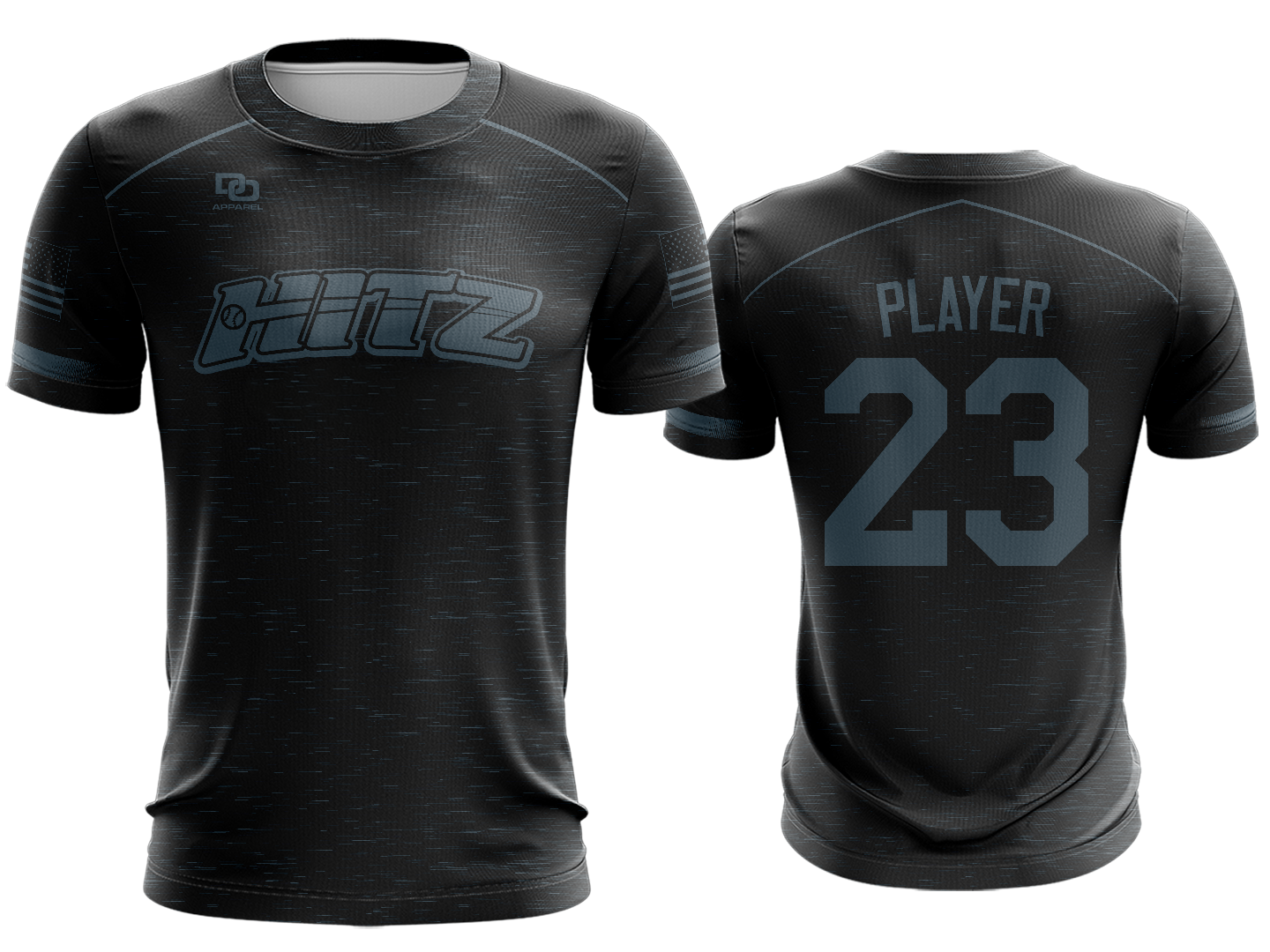 Custom Crew Jersey - MM Blackout