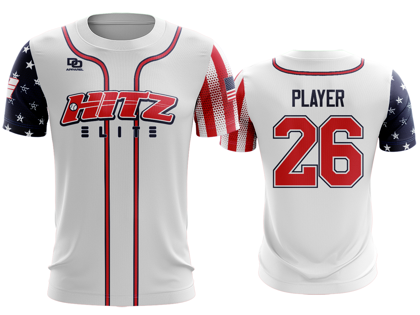 Custom Crew Jersey - USA Opt 2