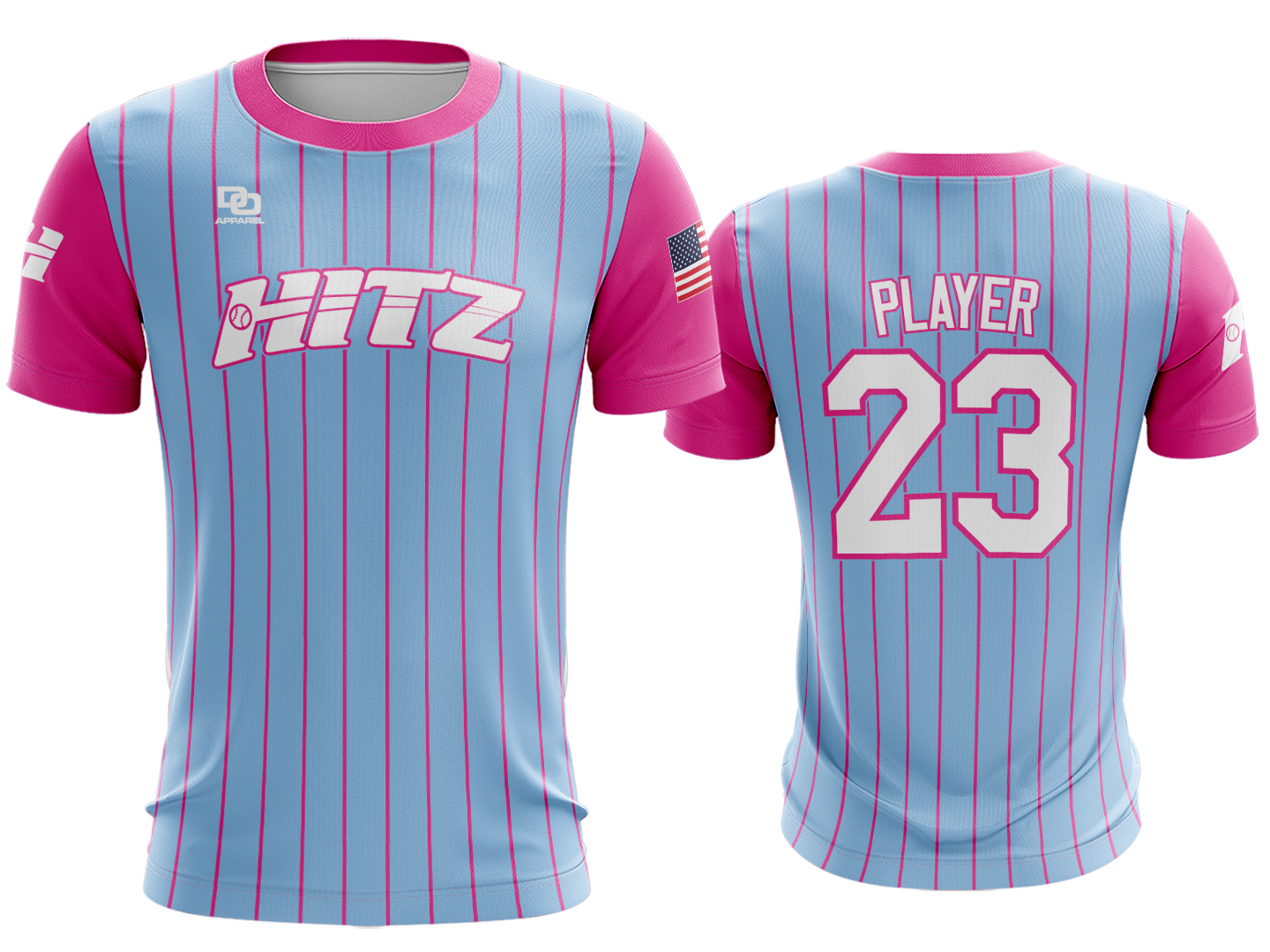 Custom Crew Jersey - Weir Pinstripe