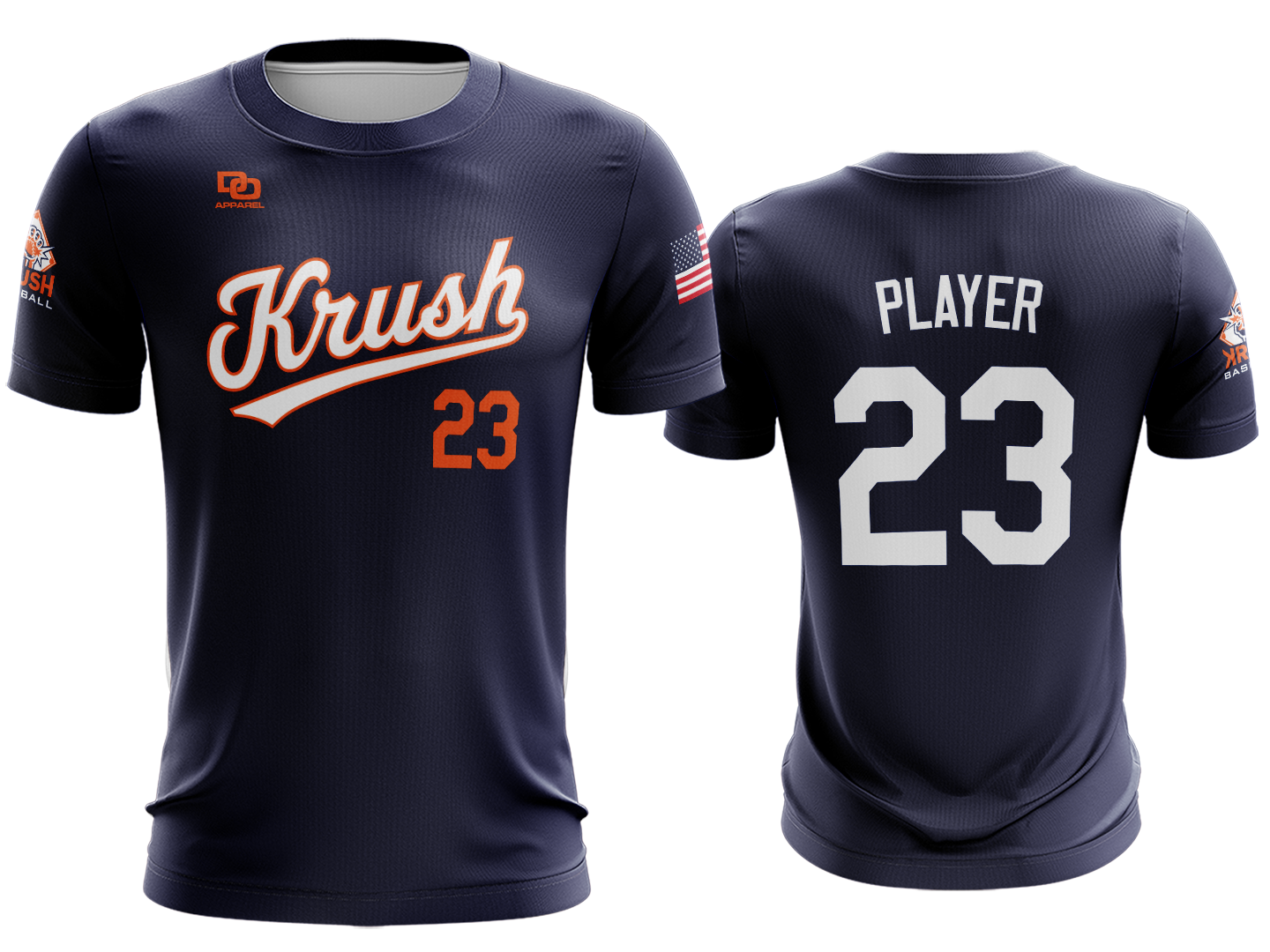 Custom Crew Jersey - AU Navy