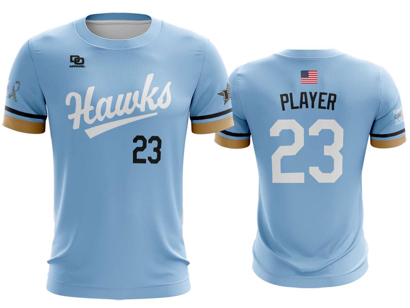 Custom Crew Jersey - Columbia