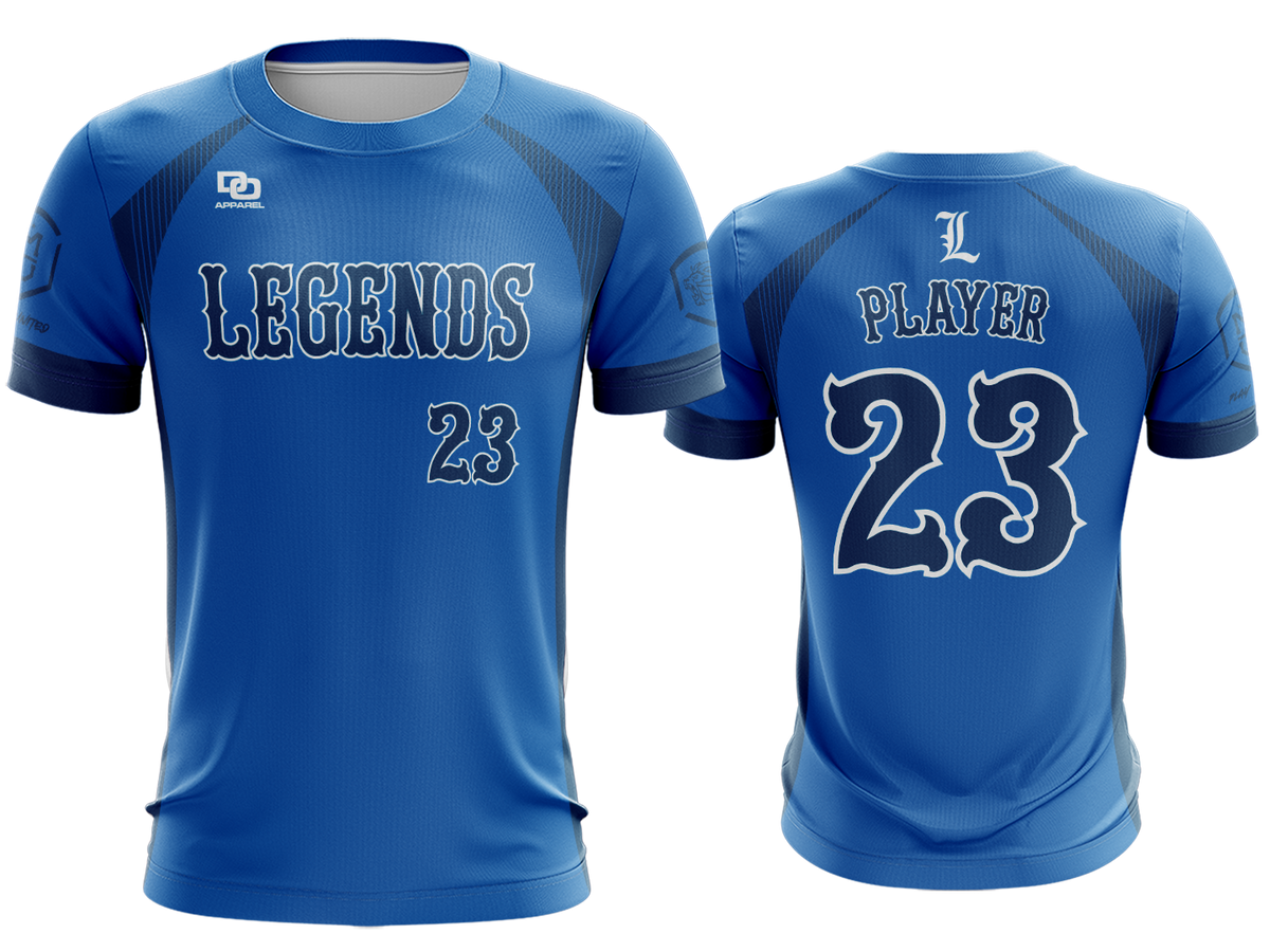 Custom Crew Jersey - Royal 2