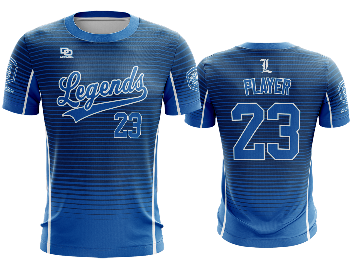 Custom Crew Jersey - Royal 3