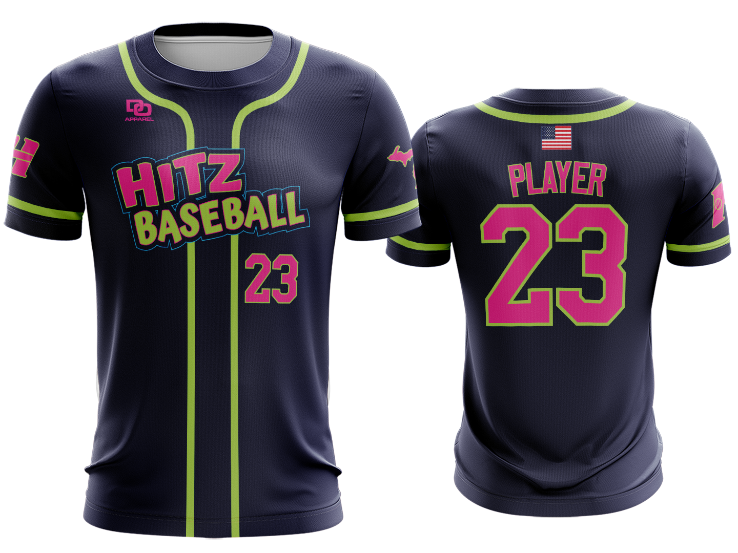 Custom Crew Jersey - Party Animals