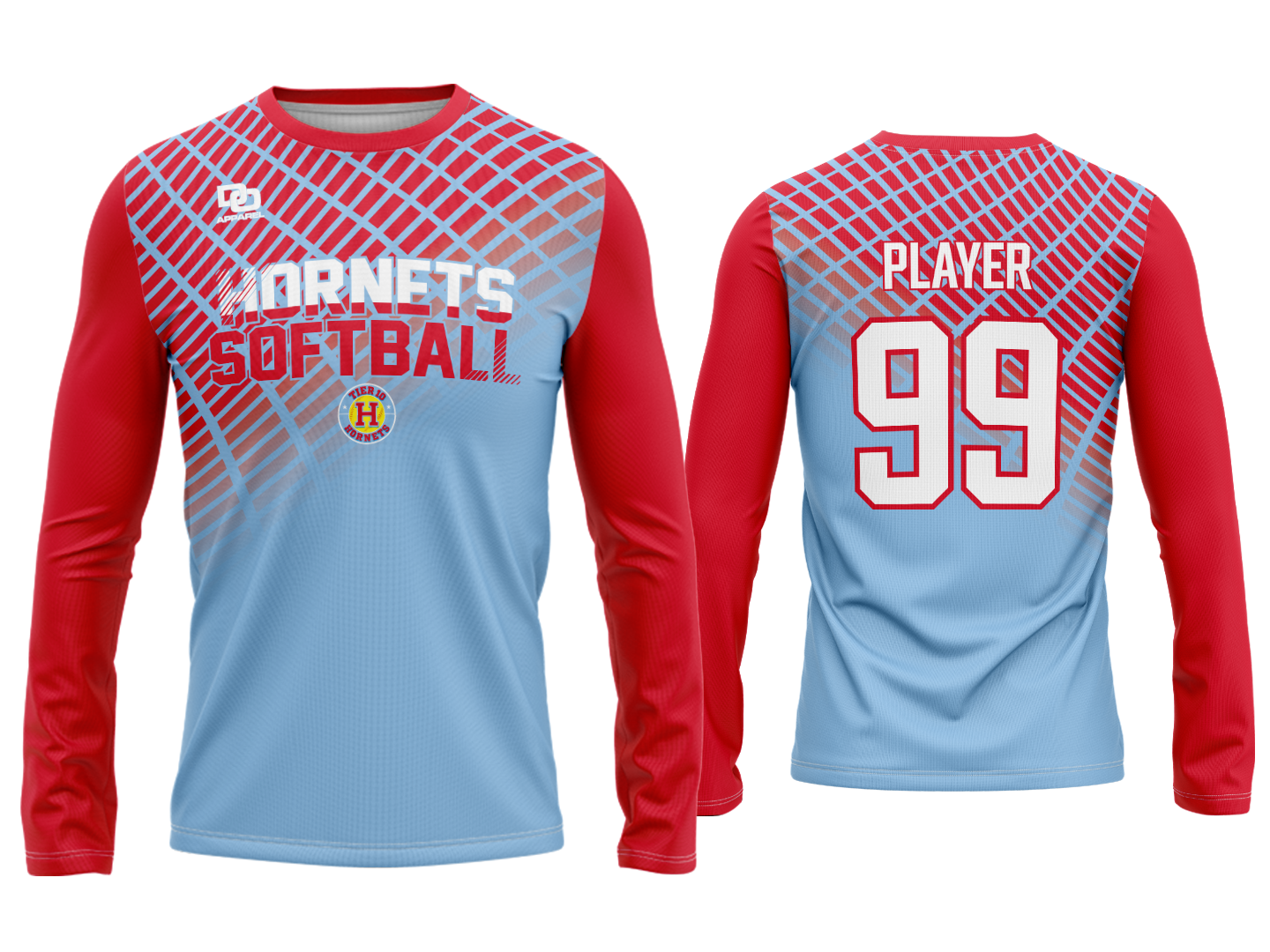 Custom Long Sleeve Jersey - Columbia